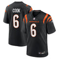 Bryan Cook Cincinnati Bengals Team Game Jersey - Black | Stitched Football Jersey TJS0825