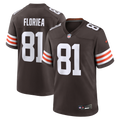 Luke Floriea Cleveland Browns Team Game Jersey - Brown | Stitched Football Jersey TJS0810