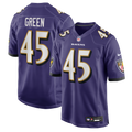 Mike Green Baltimore Ravens Team Game Jersey - Purple | Stitched Football Jersey TJS0845