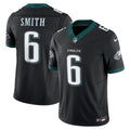 DeVonta Smith Philadelphia Eagles Alternate Vapor F.U.S.E. Limited Jersey - Black | Stitched Football Jersey TJS0868