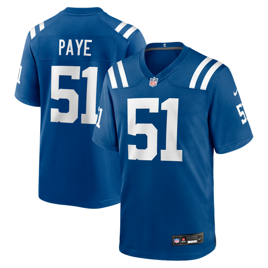 Indianapolis Colts Game Jersey - Royal | Stitched Football Jersey TJS0872