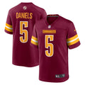 Jayden Daniels Washington Commanders Player Game Jersey - Burgundy | Stitched Football Jersey TJS0877