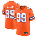 Zach Allen Denver Broncos Alternate Game Jersey - Orange | Stitched Football Jersey TJS0820