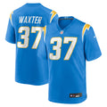 Isas Waxter Los Angeles Chargers Team Game Jersey - Powder Blue | Stitched Football Jersey TJS0888