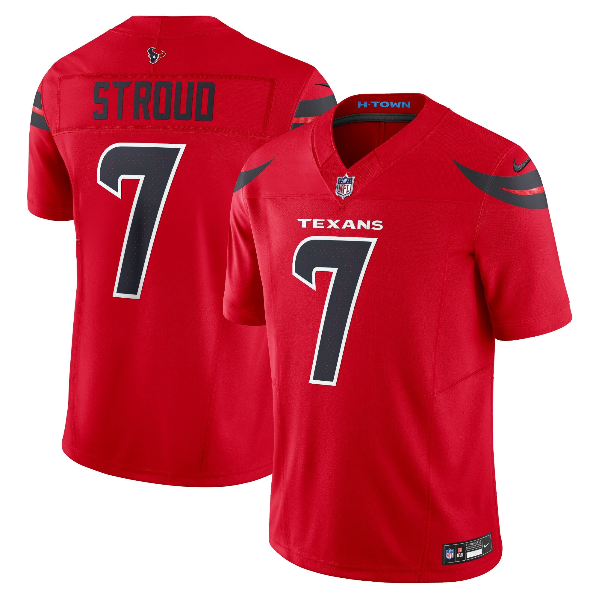 C.J. Stroud Houston Texans Alternate Vapor F.U.S.E. Limited Jersey - Red | Stitched Football Jersey TJS0866