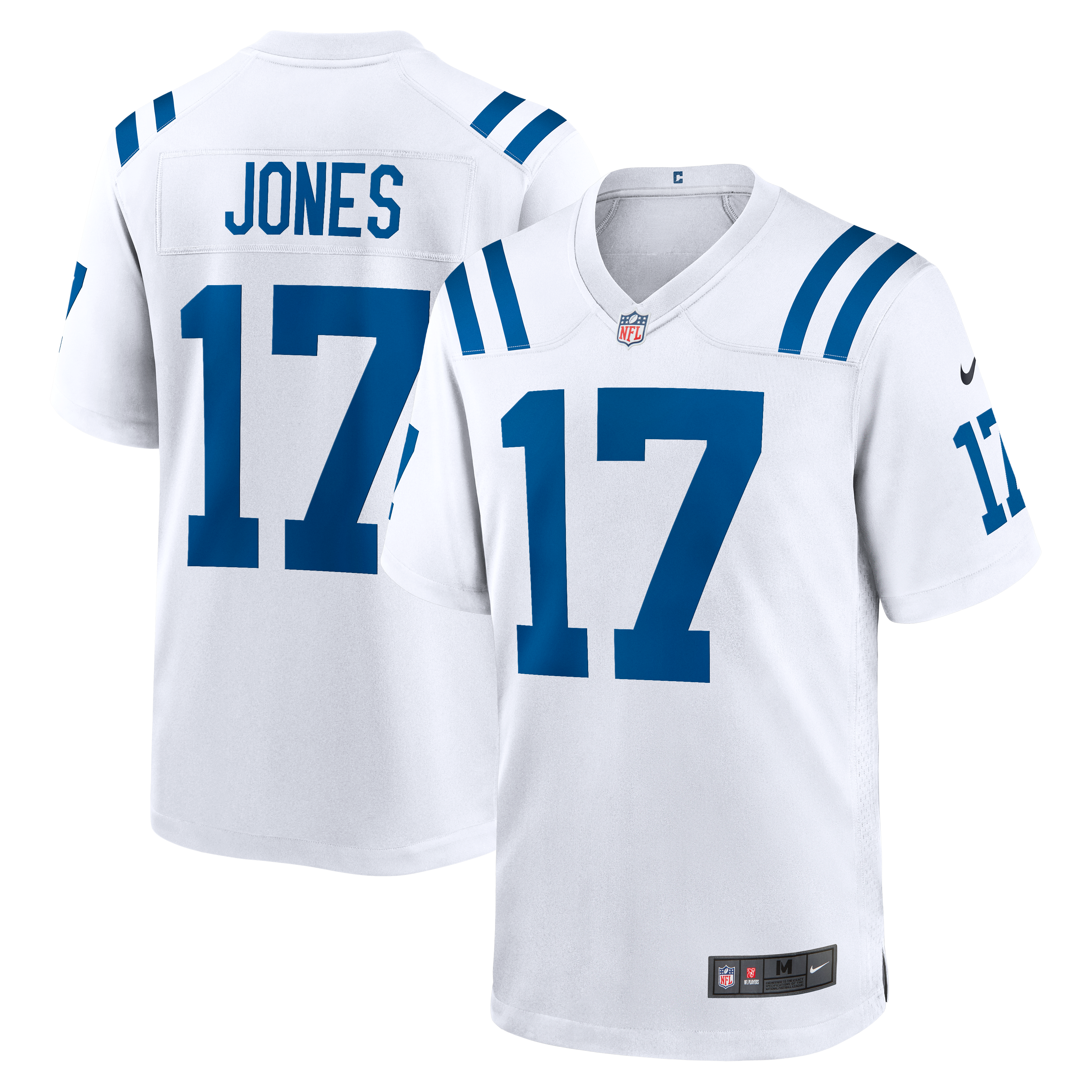 Daniel Jones Indianapolis Colts Game Jersey - White | Stitched Football Jersey TJS0863