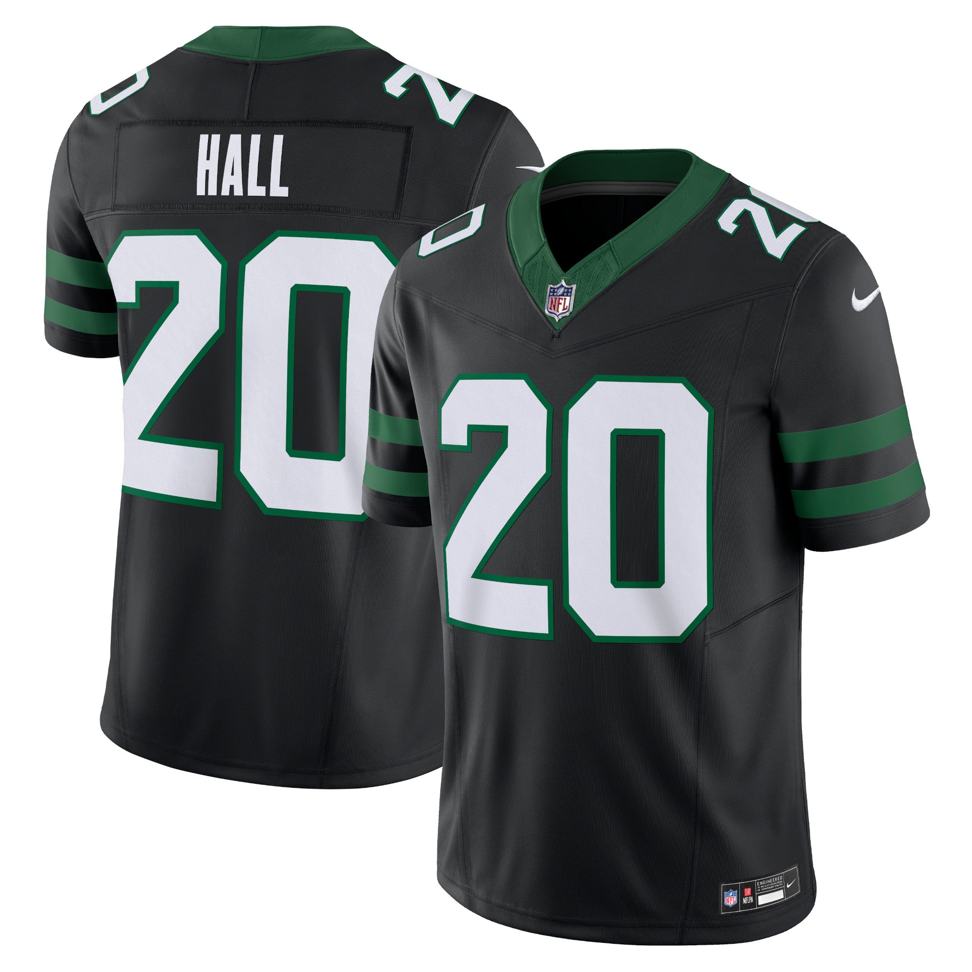 Breece Hall New York Jets Alternate Vapor F.U.S.E. Limited Jersey - Legacy Black | Stitched Football Jersey TJS0813
