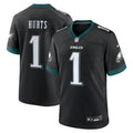 Jalen Hurts Philadelphia Eagles Alternate Game Jersey - Black | Stitched Football Jersey TJS0841