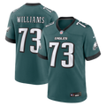 Cameron Williams Philadelphia Eagles Team Game Jersey - Midnight Green | Stitched Football Jersey TJS0805