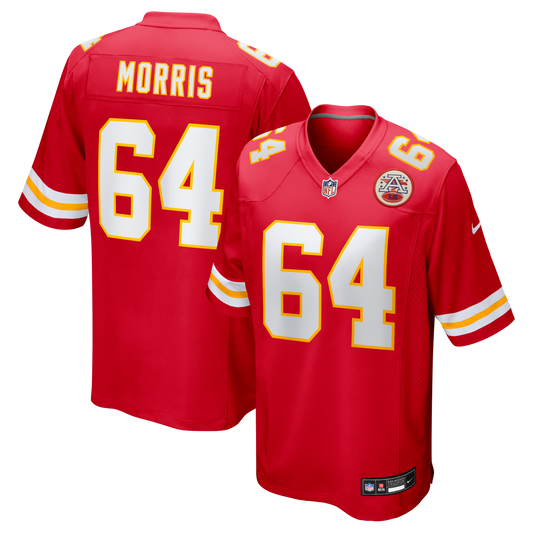 Wanya Morris Kansas City Chiefs Game Jersey - Red | Stitched Football Jersey TJS1012