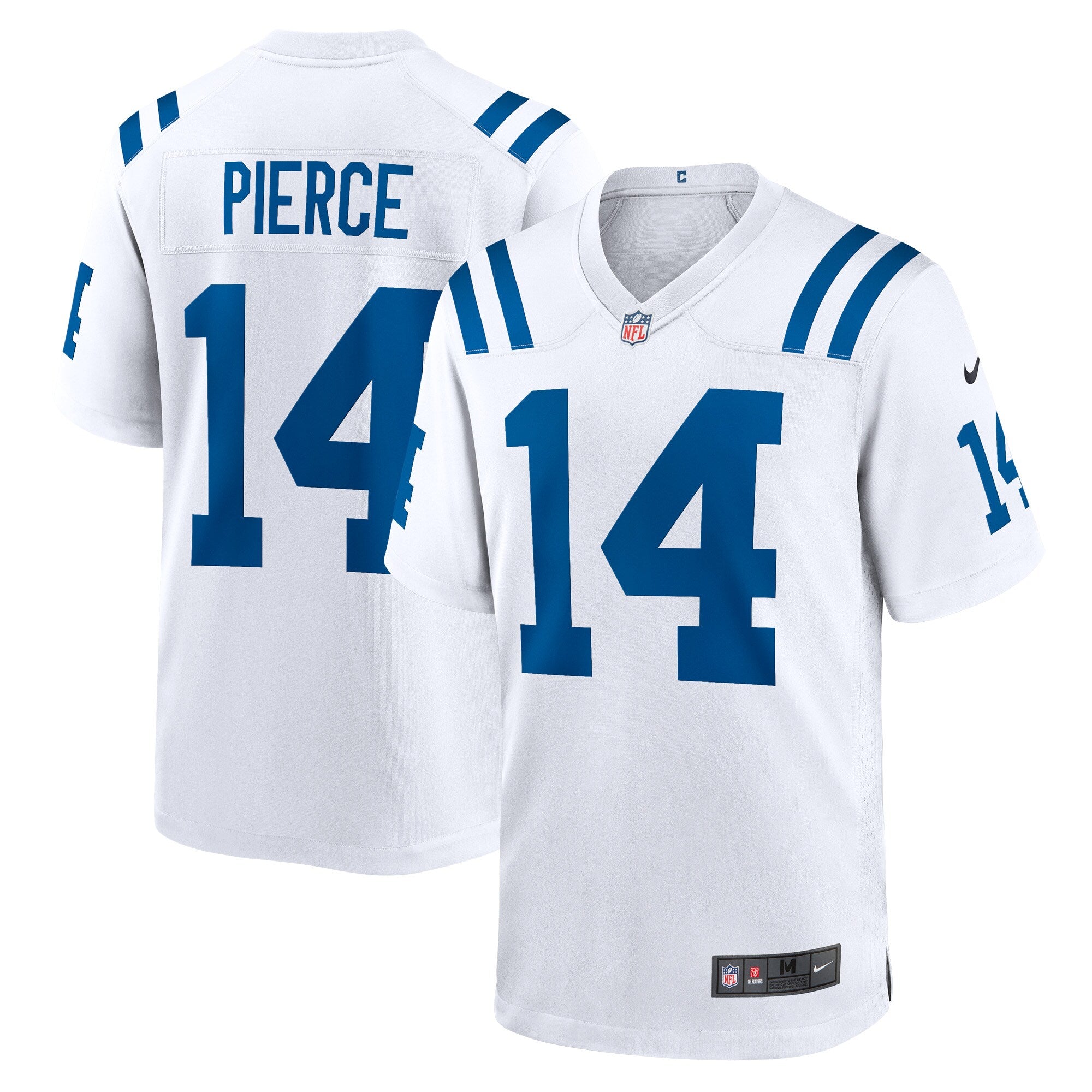 Alec Pierce Indianapolis Colts Away Game Player Jersey - White | Stitched Football Jersey TJS0811
