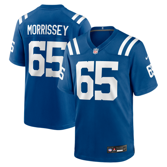 Jimmy Morrissey Indianapolis Colts Team Game Jersey - Royal | Stitched Football Jersey TJS0856