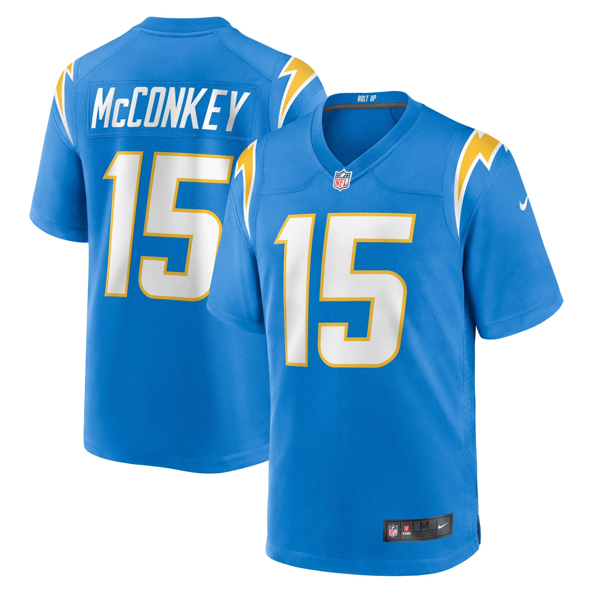 Ladd McConkey Los Angeles Chargers Player Game Jersey - Powder Blue | Stitched Football Jersey TJS0881