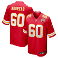 Hunter Nourzad Kansas City Chiefs Game Jersey - Red | Stitched Football Jersey TJS1061