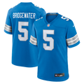 Teddy Bridgewater Detroit Lions Team Game Jersey - Blue | Stitched Football Jersey TJS0966