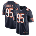Shemar Turner Chicago Bears Team Game Jersey - Navy | Stitched Football Jersey TJS1037