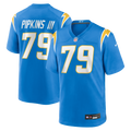 Trey Pipkins III Los Angeles Chargers Game Jersey - Powder Blue | Stitched Football Jersey TJS1063