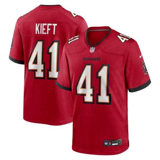Ko Kieft Tampa Bay Buccaneers Game Player Jersey - Red | Stitched Football Jersey TJS1048