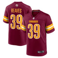 Jeremy Reaves Washington Commanders Game Jersey - Burgundy | Stitched Football Jersey TJS1055