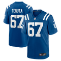 Luke Tenuta Indianapolis Colts Team Game Jersey - Royal | Stitched Football Jersey TJS1031