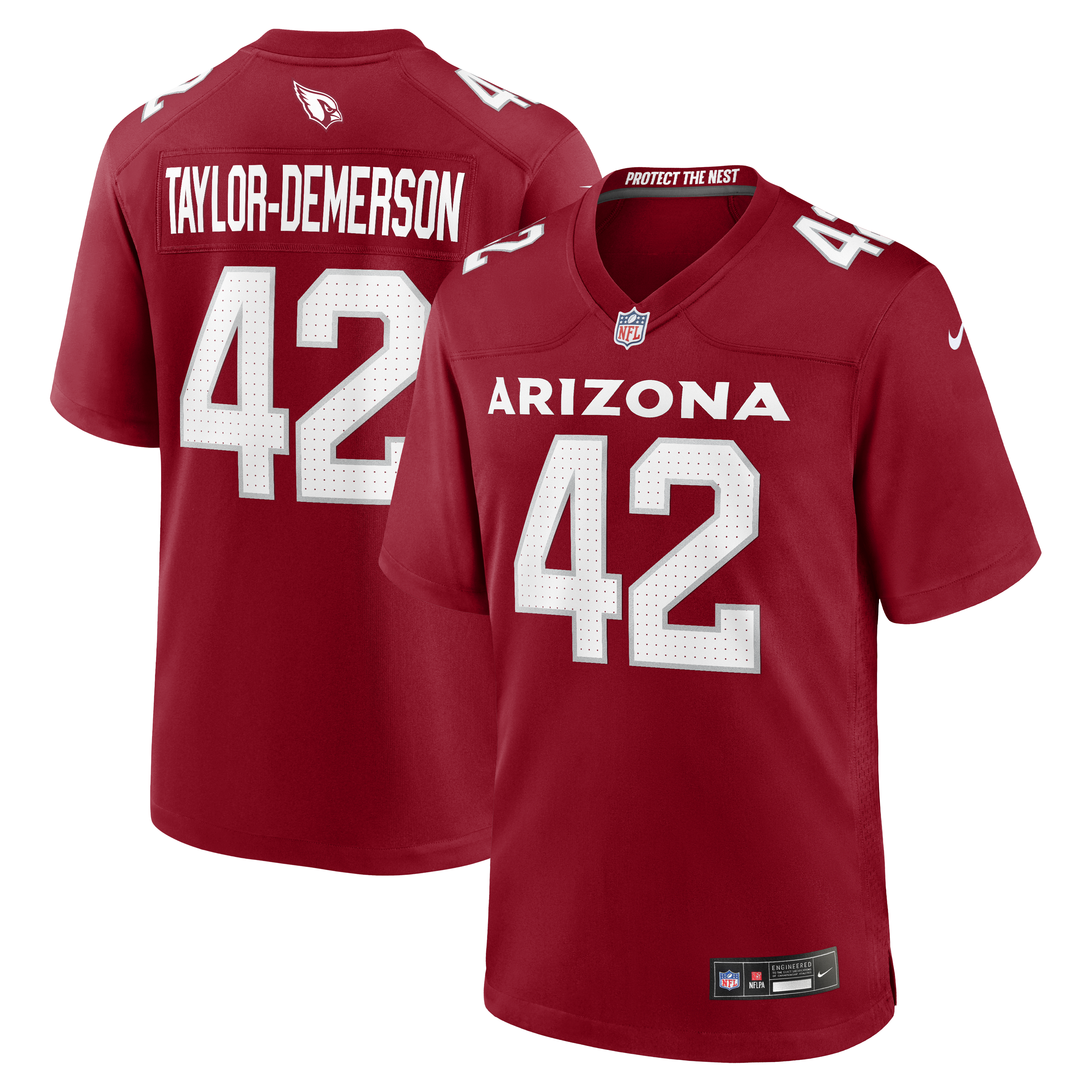 Dadrion Taylor-Demerson Arizona Cardinals Team Game Jersey - Cardinal | Stitched Football Jersey TJS0978
