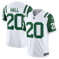 Breece Hall New York Jets Classic Alternate Vapor F.U.S.E. Limited Jersey - White | Stitched Football Jersey TJS1053