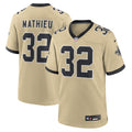 Tyrann Mathieu New Orleans Saints Gameday Golds Alternate Game Player Jersey - Gold | Stitched Football Jersey TJS0917