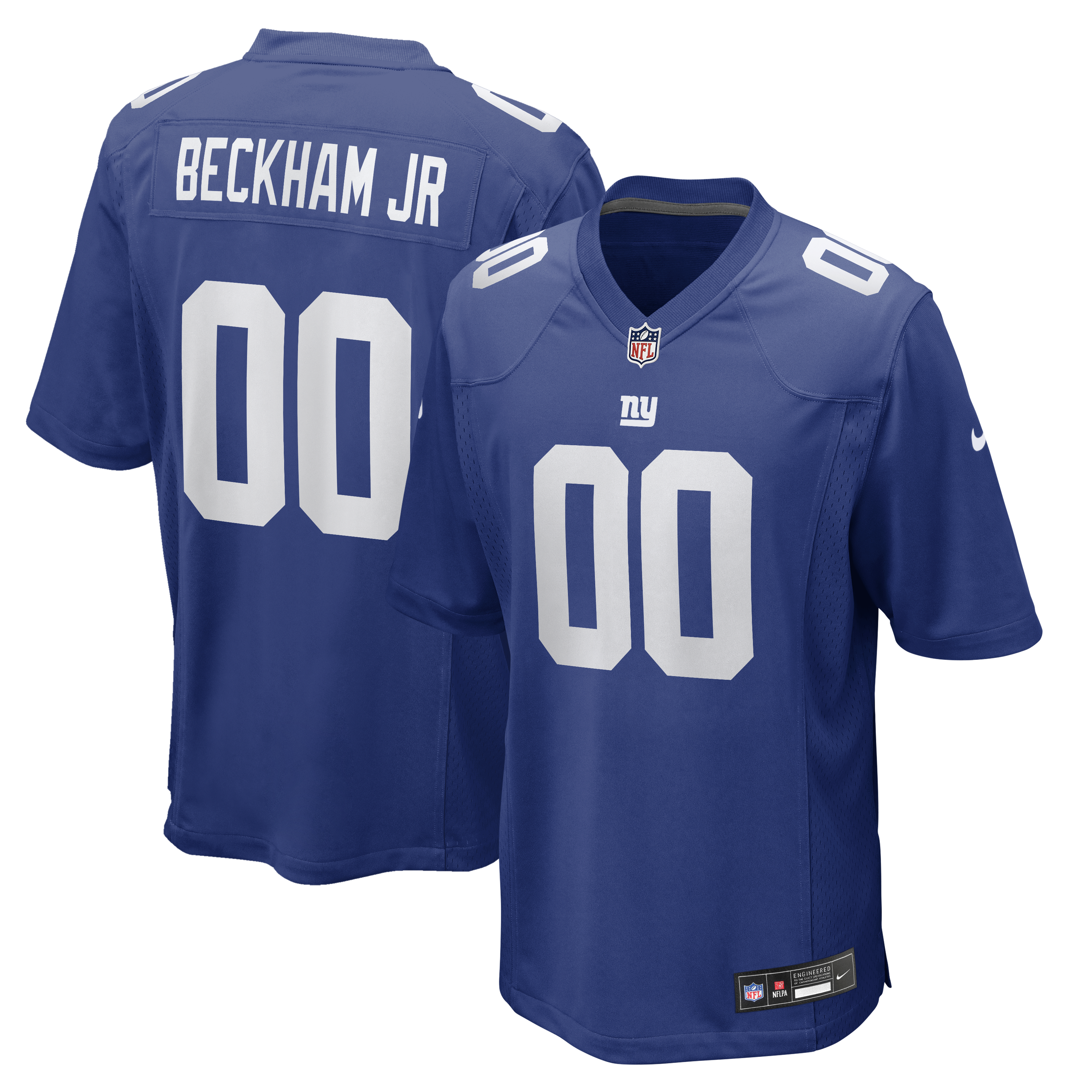 Odell Beckham Jr. New York Giants Team Game Jersey - Royal | Stitched Football Jersey TJS1090