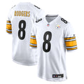 Aaron Rodgers Pittsburgh Steelers Game Jersey - White | Stitched Football Jersey TJS0975