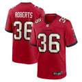 JJ Roberts Tampa Bay Buccaneers Team Game Jersey - Red | Stitched Football Jersey TJS0998