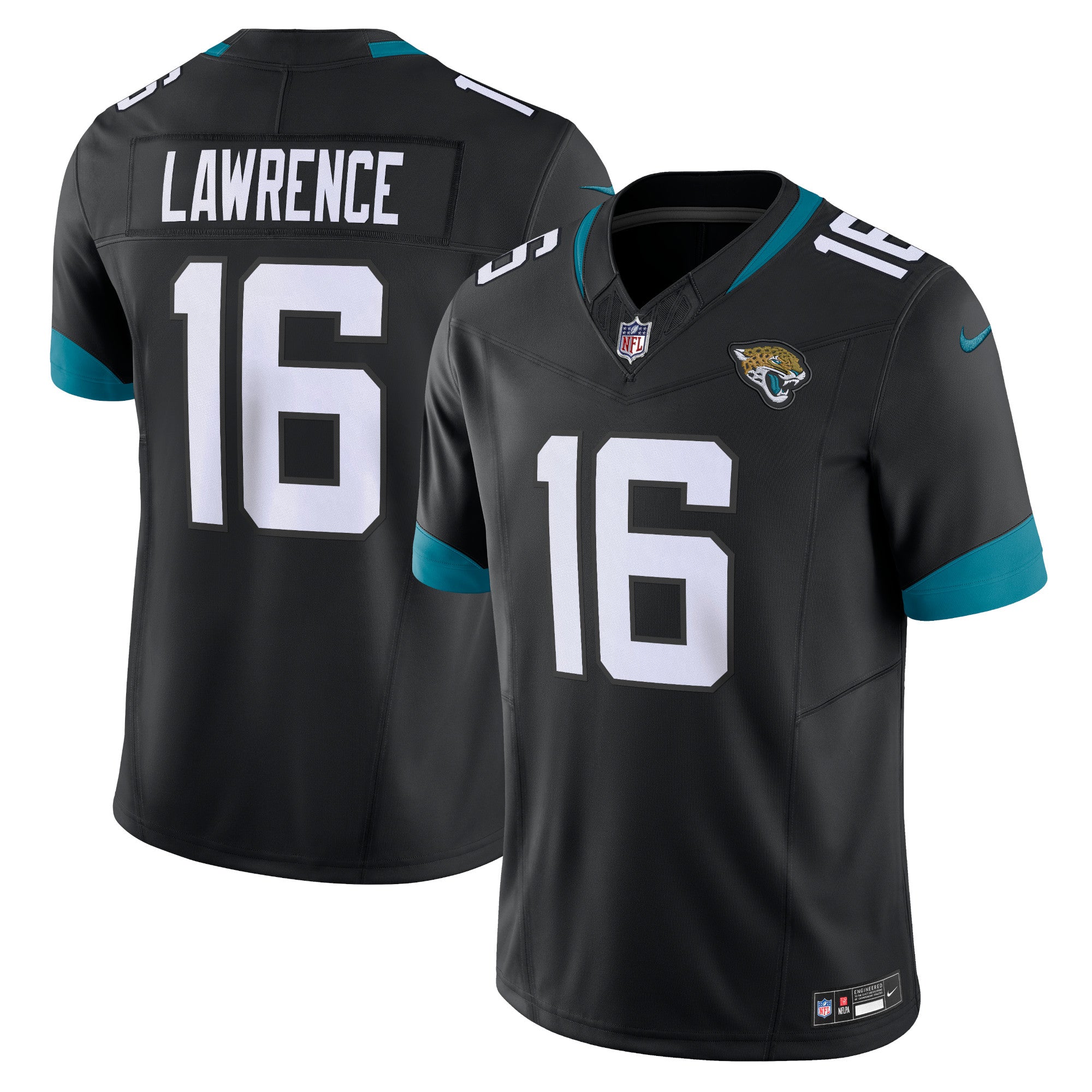 Trevor Lawrence Jacksonville Jaguars Vapor F.U.S.E. Limited Jersey - Black | Stitched Football Jersey TJS1067