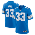 Sione Vaki Detroit Lions Team Game Jersey - Blue | Stitched Football Jersey TJS1064