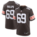Tyre Phillips Cleveland Browns Team Game Jersey - Brown | Stitched Football Jersey TJS0961