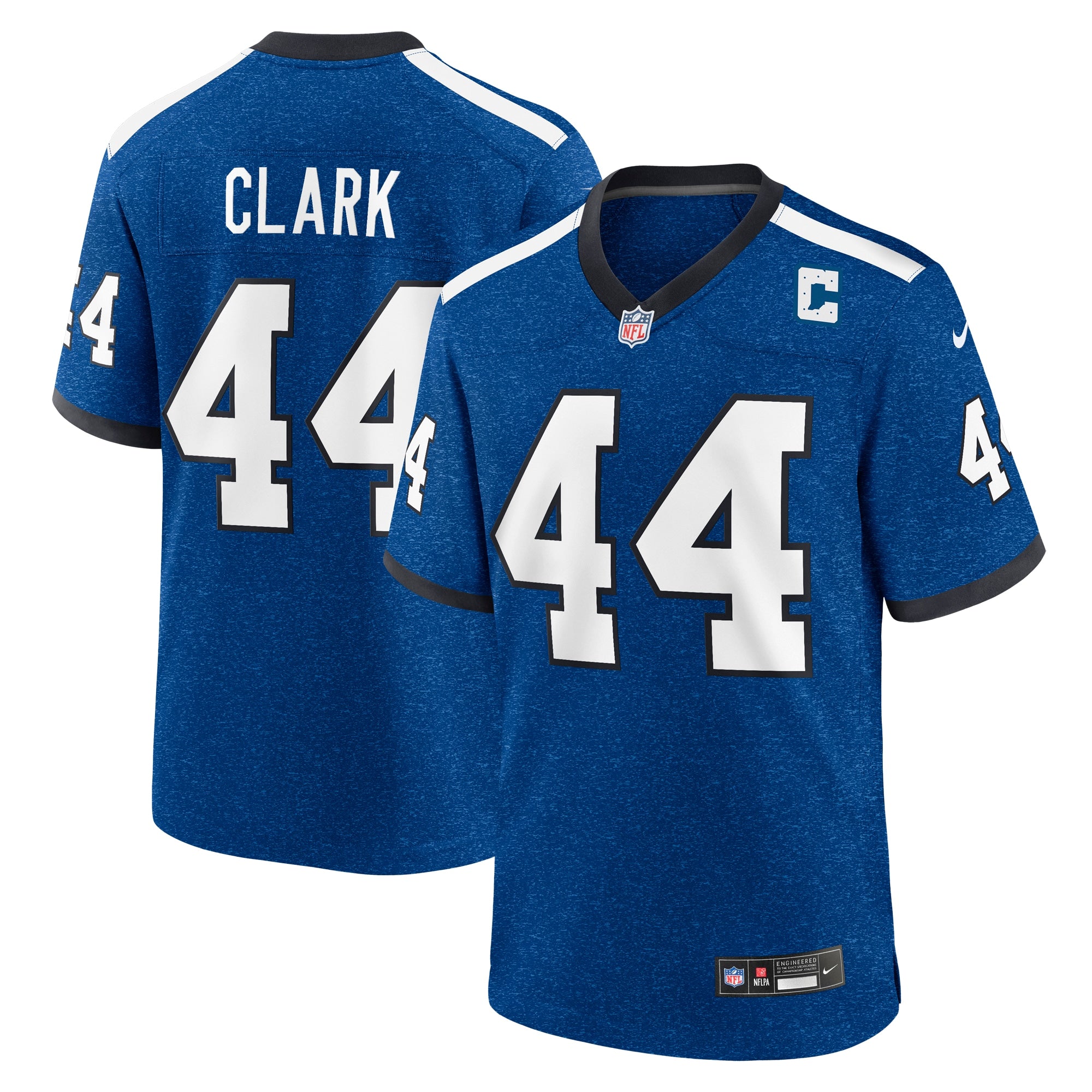 Dallas Clark Indianapolis Colts Retired Player Alternate Game Jersey - Blue | Stitched Football Jersey TJS1027