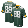 Luke Musgrave Green Bay Packers Game Jersey - Green | Stitched Football Jersey TJS0904