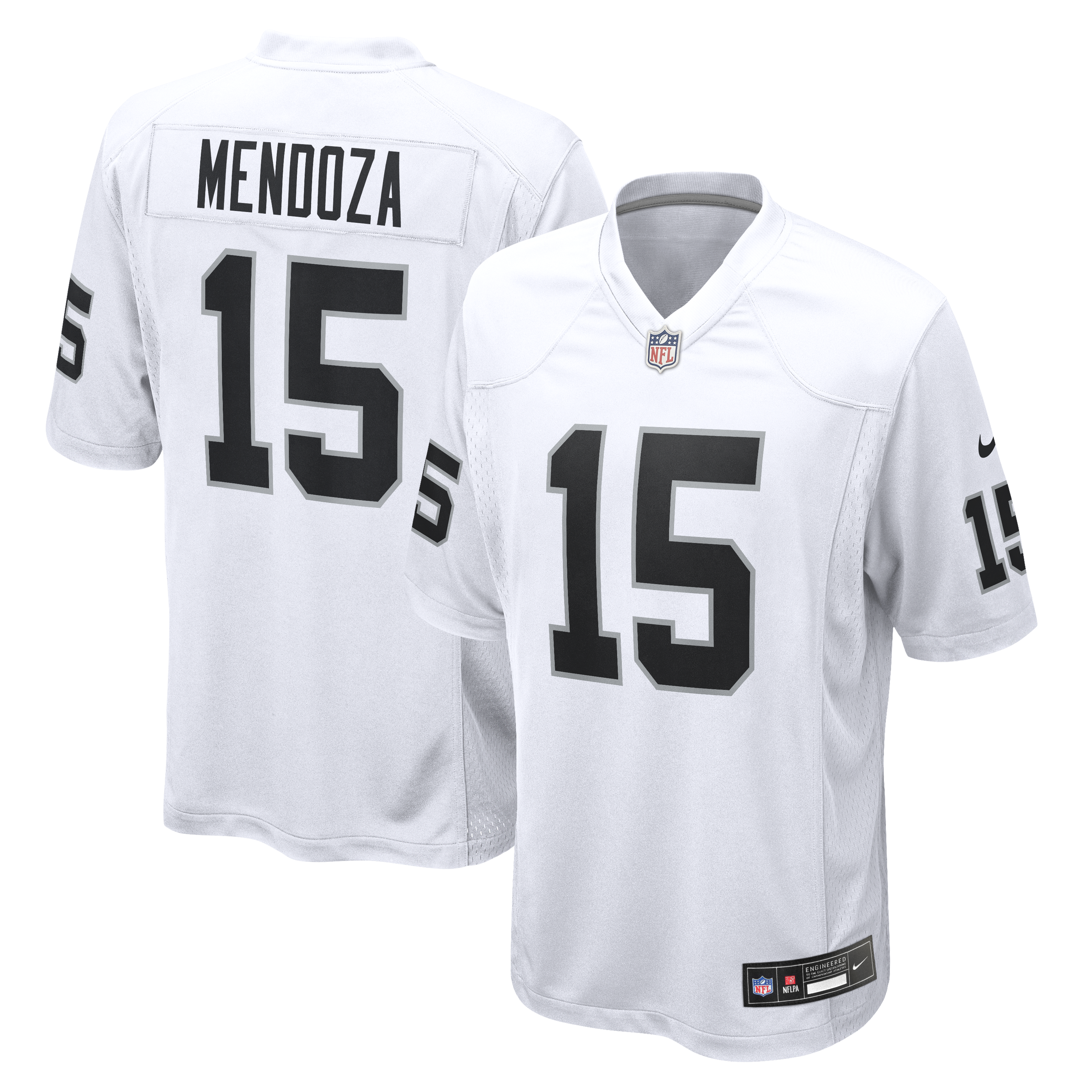 Fernando Mendoza Las Vegas Raiders Game Player Jersey - White | Stitched Football Jersey TJS0999