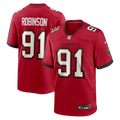 A'Shawn Robinson Tampa Bay Buccaneers Team Game Jersey - Red | Stitched Football Jersey TJS0962