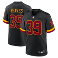 Jeremy Reaves Washington Commanders Hail Raiser Alternate Game Jersey - Black | Stitched Football Jersey TJS1074