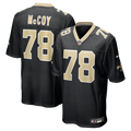 Erik Mccoy New Orleans Saints Game Jersey - Black | Stitched Football Jersey TJS0976