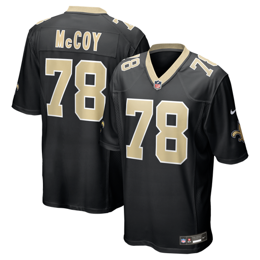 Erik Mccoy New Orleans Saints Game Jersey - Black | Stitched Football Jersey TJS0976