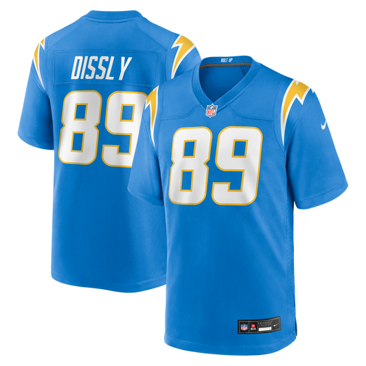Will Dissly Los Angeles Chargers Team Game Jersey - Powder Blue | Stitched Football Jersey TJS0981