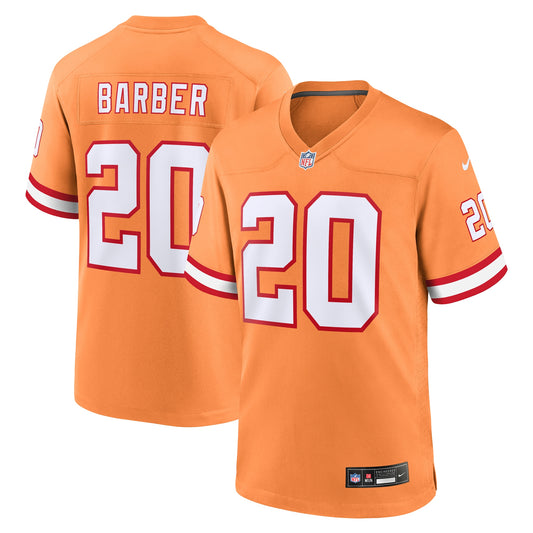 Ronde Barber Tampa Bay Buccaneers Retired Player Alternate Game Jersey - Orange | Stitched Football Jersey TJS0988