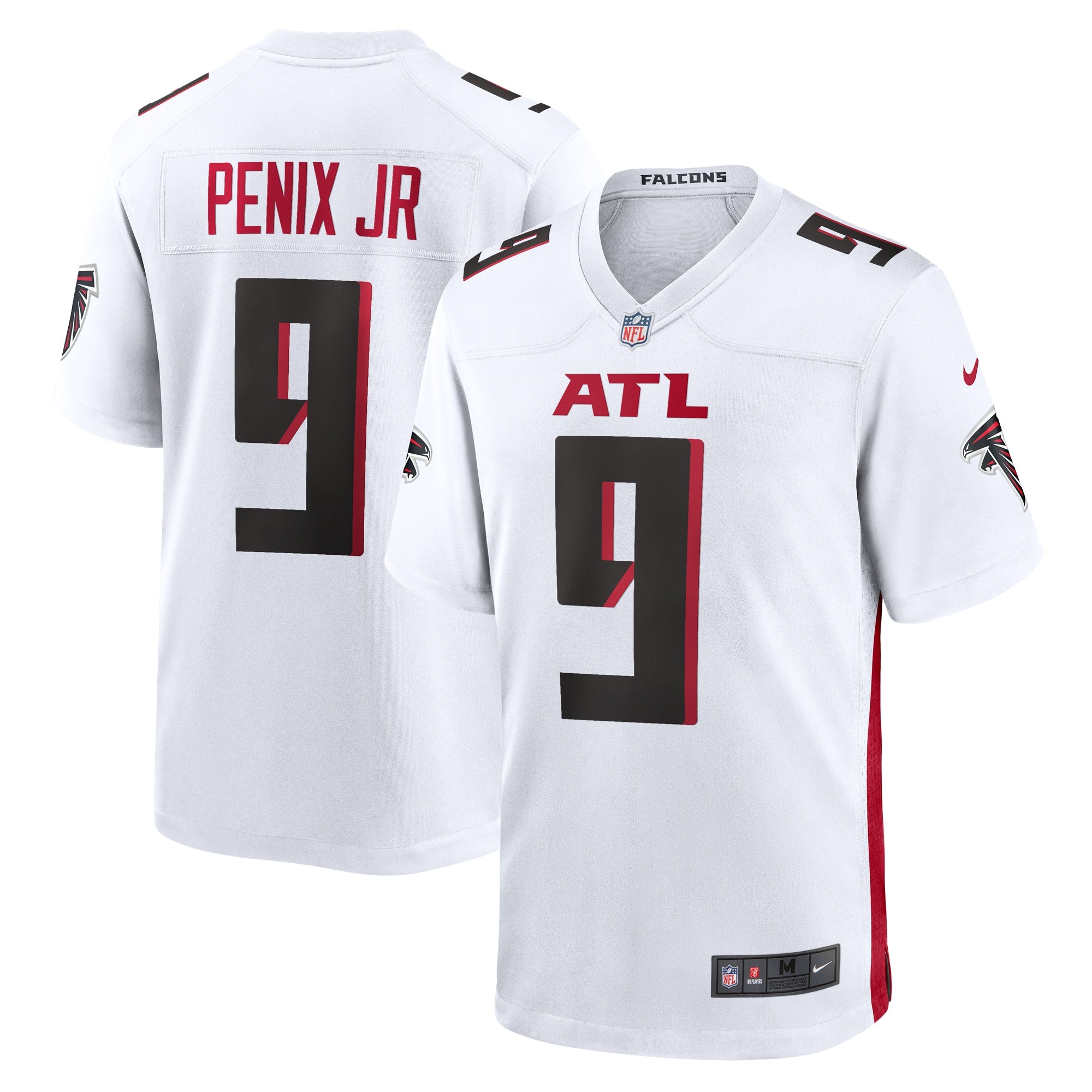 Michael Penix Jr. Atlanta Falcons Game Jersey - White | Stitched Football Jersey TJS0980