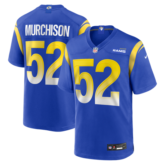 Larrell Murchison Los Angeles Rams Team Game Jersey - Royal | Stitched Football Jersey TJS0944