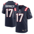 Bryce Baringer New England Patriots Team Game Jersey - Navy | Stitched Football Jersey TJS0937
