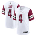 Frankie Luvu Washington Commanders Game Jersey - White | Stitched Football Jersey TJS0903