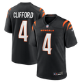 Sean Clifford Cincinnati Bengals Team Game Jersey - Black | Stitched Football Jersey TJS1019
