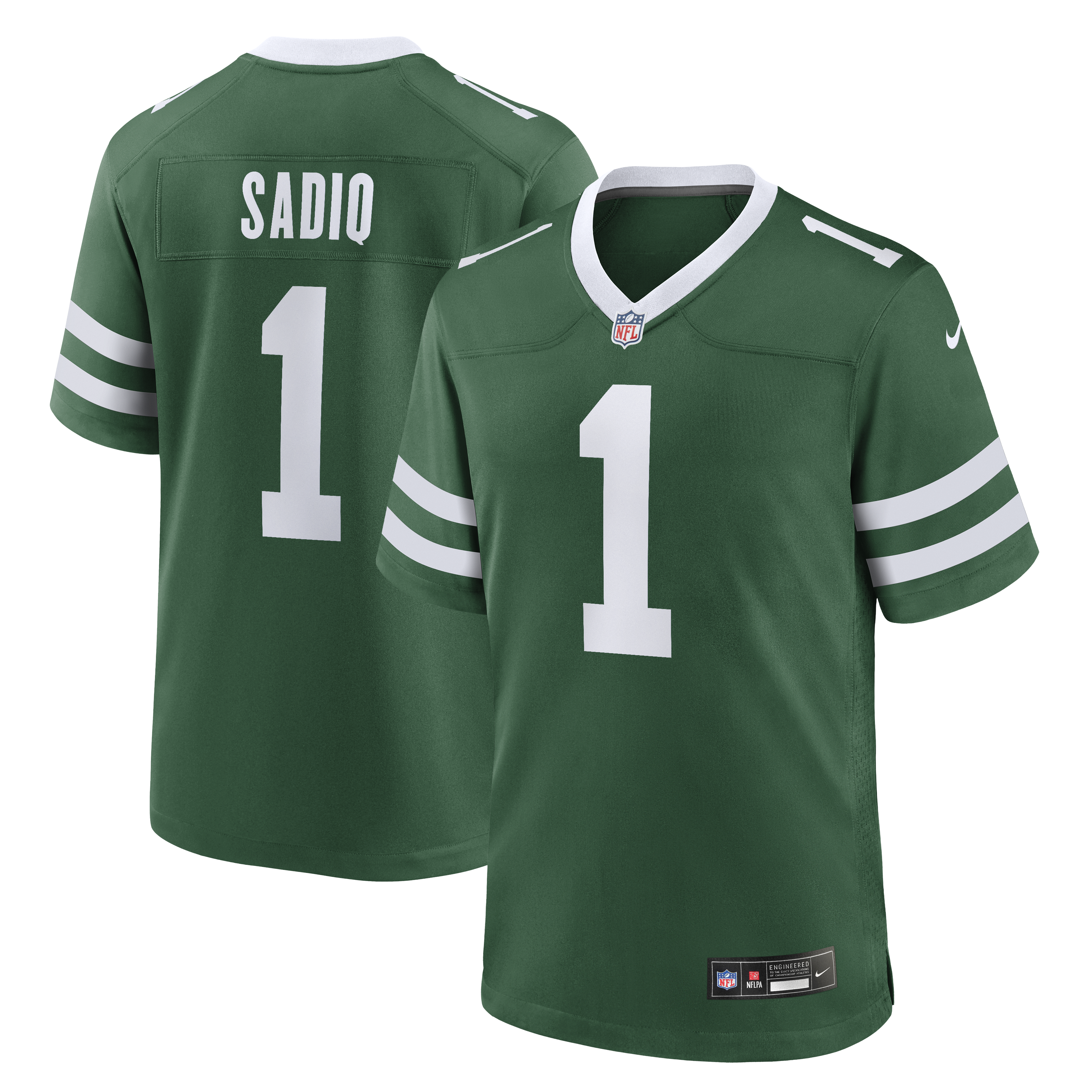 Kenyon Sadiq New York Jets 2026 NFL Draft First Round Pick No. 16 Team Game Jersey - Legacy Green | Stitched Football Jersey TJS0985