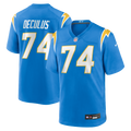 Austin Deculus Los Angeles Chargers Team Game Jersey - Powder Blue | Stitched Football Jersey TJS1011
