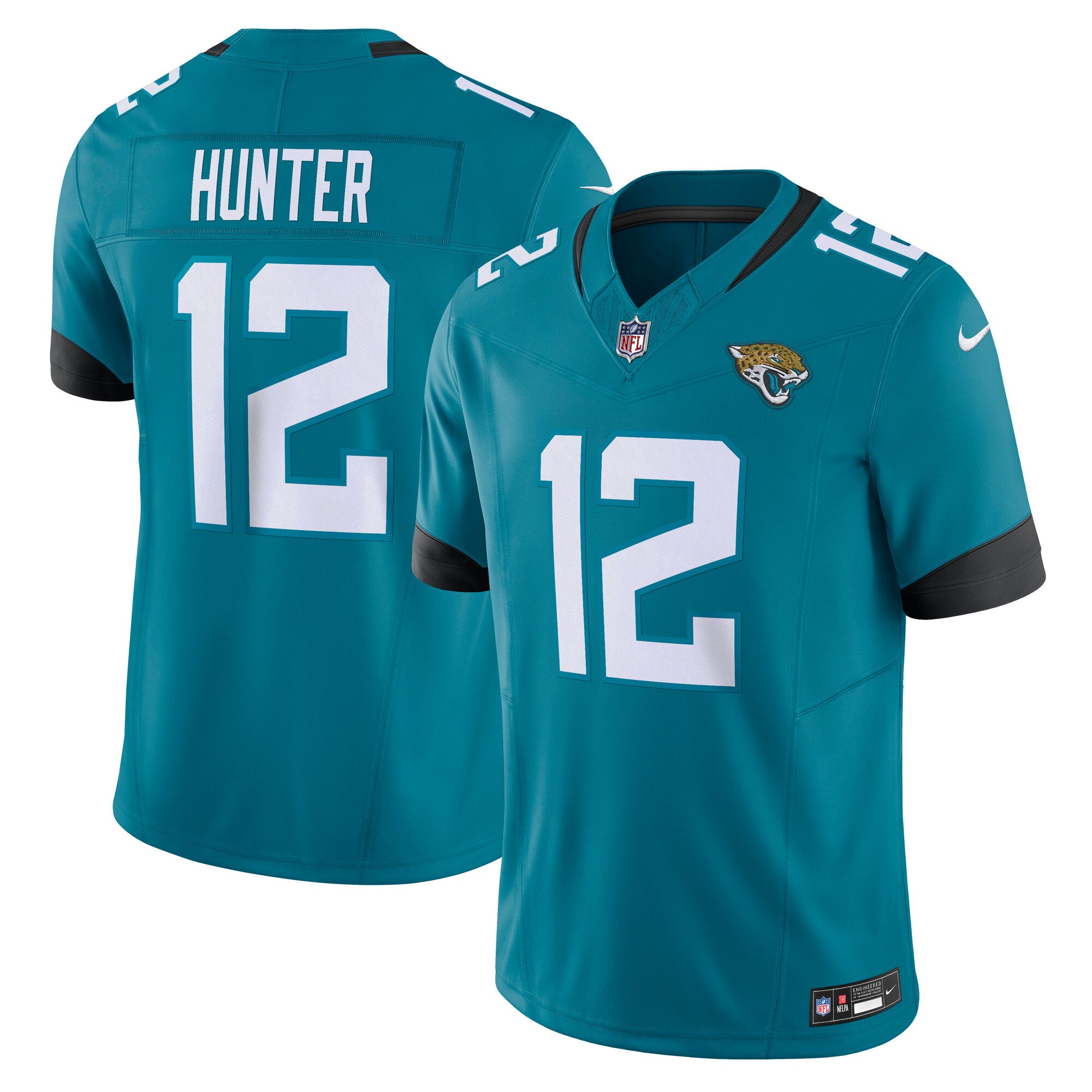 Travis Hunter Jacksonville Jaguars Team Limited Jersey - Teal | Stitched Football Jersey TJS1039